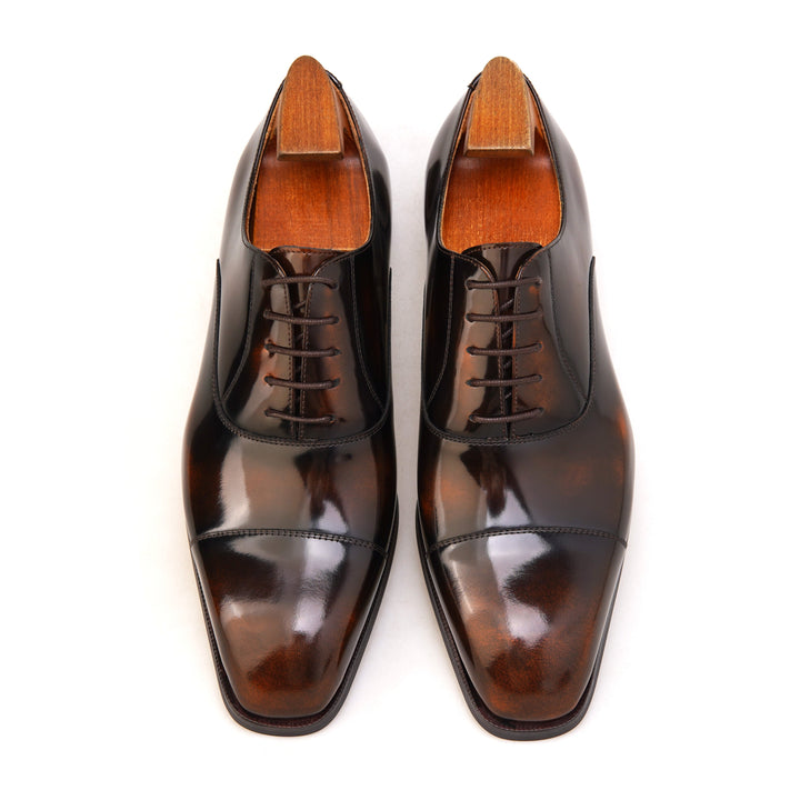 MenStyleWith Oxford Patent Leather Shoes