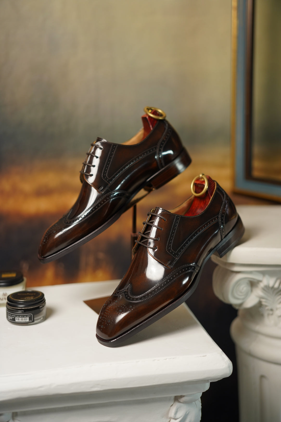 MenStyleWith Formal Derby Shoe