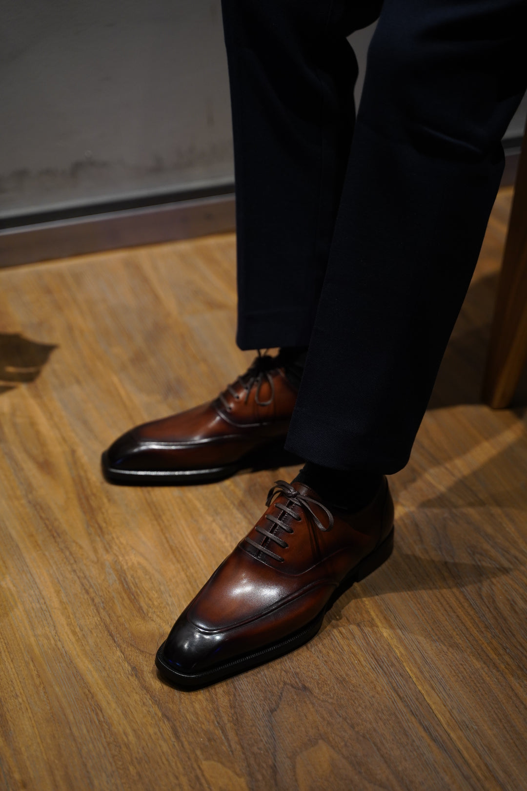 MenStyleWith Balmoral Oxford Leather Shoes