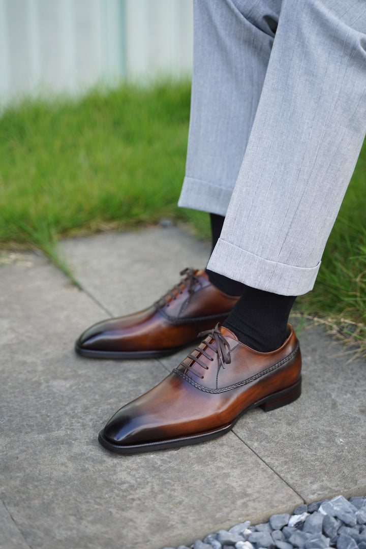 MenStyleWith Oxford Leather Shoes