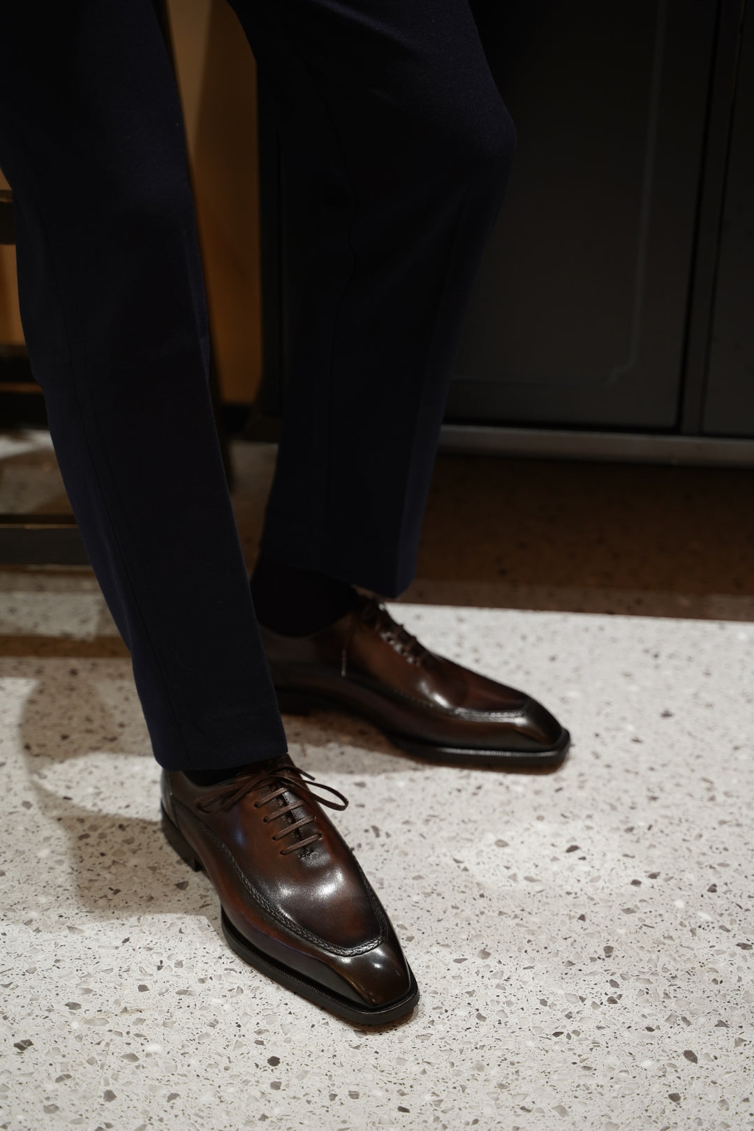 MenStyleWith Balmoral Oxford Leather Shoes