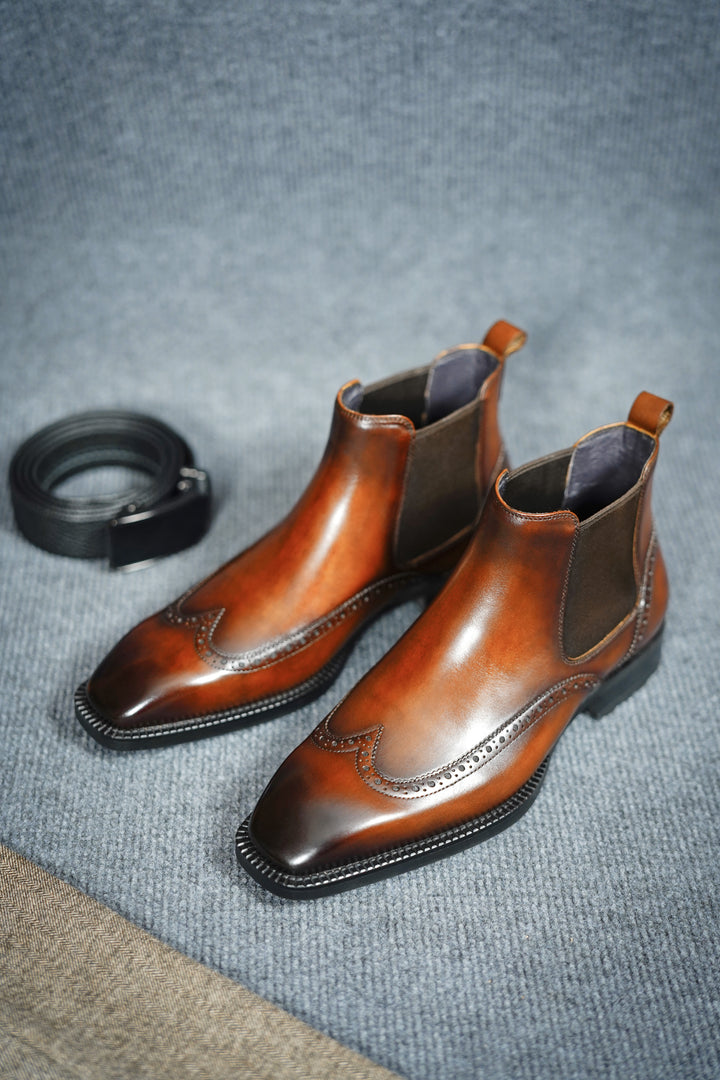 MenStyleWith Handmade Leather Boots