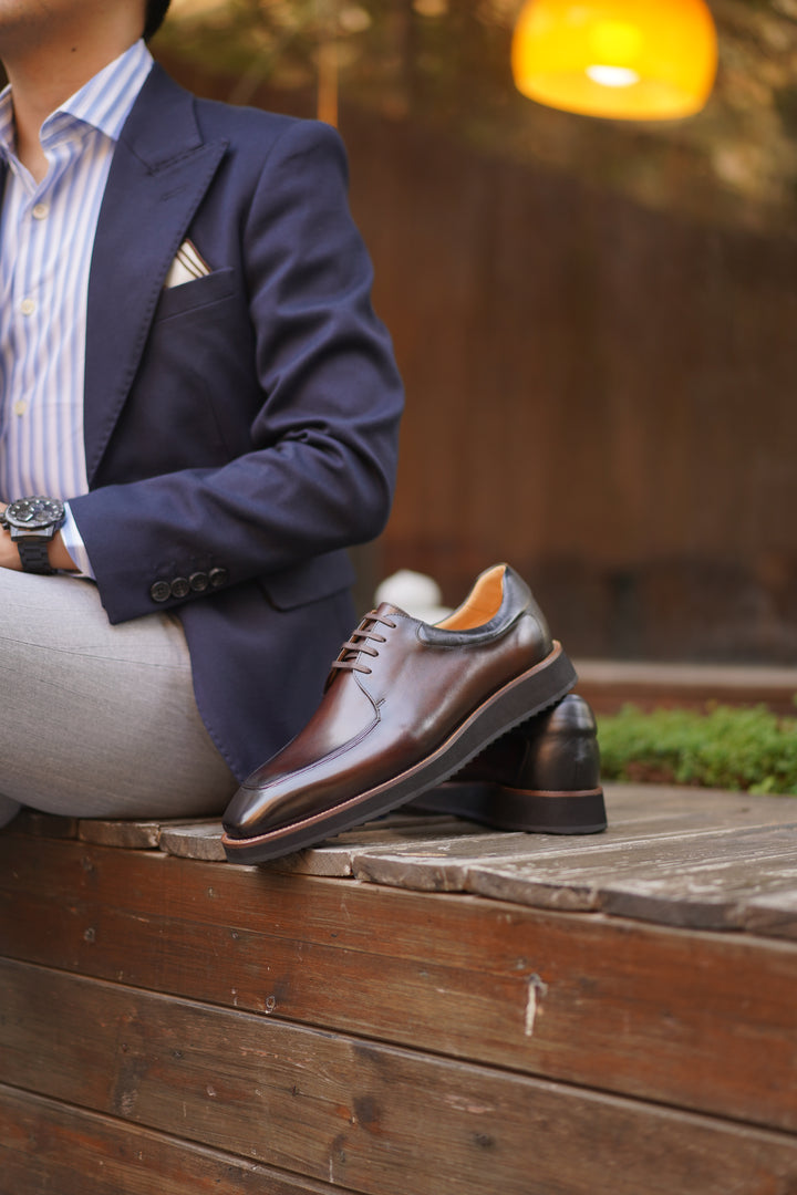 MenStyleWith Derby Platform Shoes