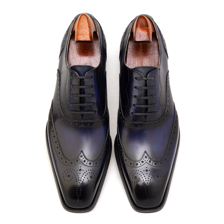 MenStyleWith Formal Oxford Leather Shoes