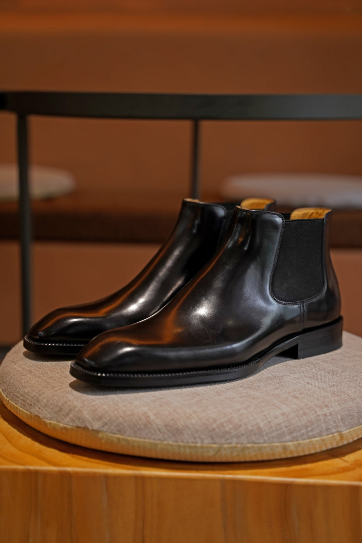 MenStyleAvec bottes en cuir faites à la main K02