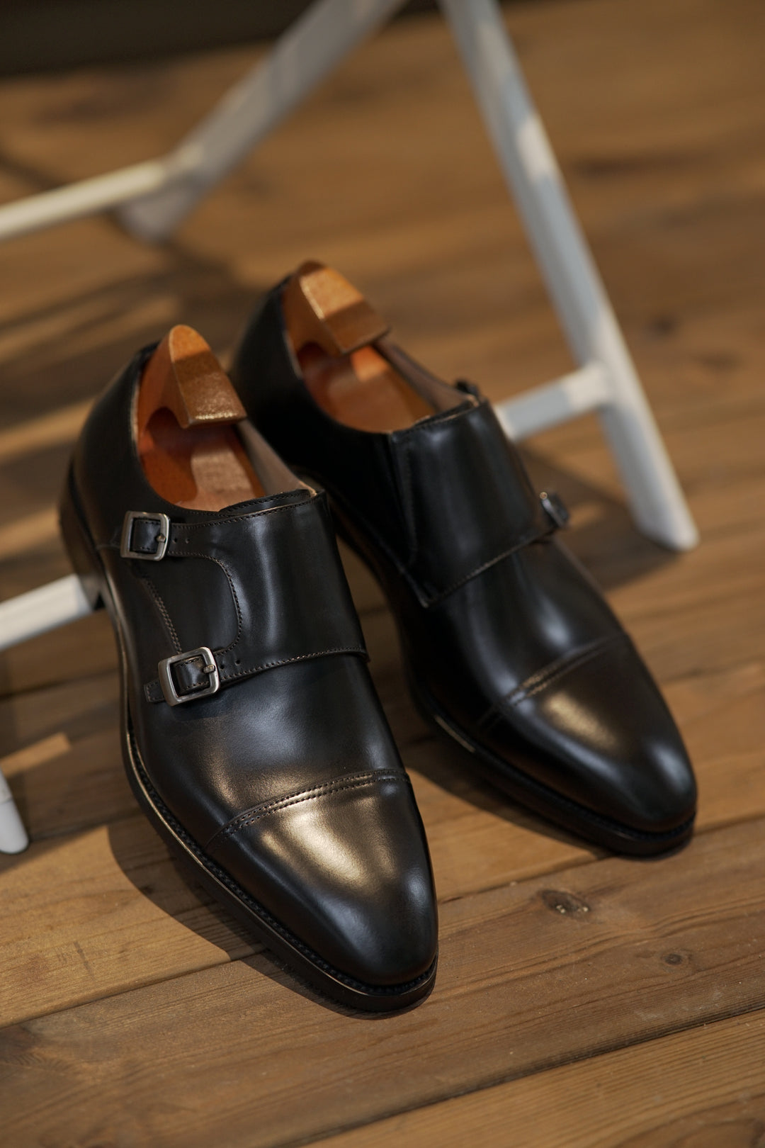 MenStyleWith Cap Toe Double Monkstrap CS-MK3