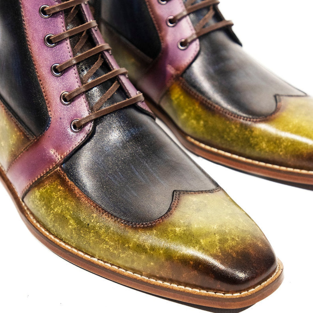 Handmade Patina Boots