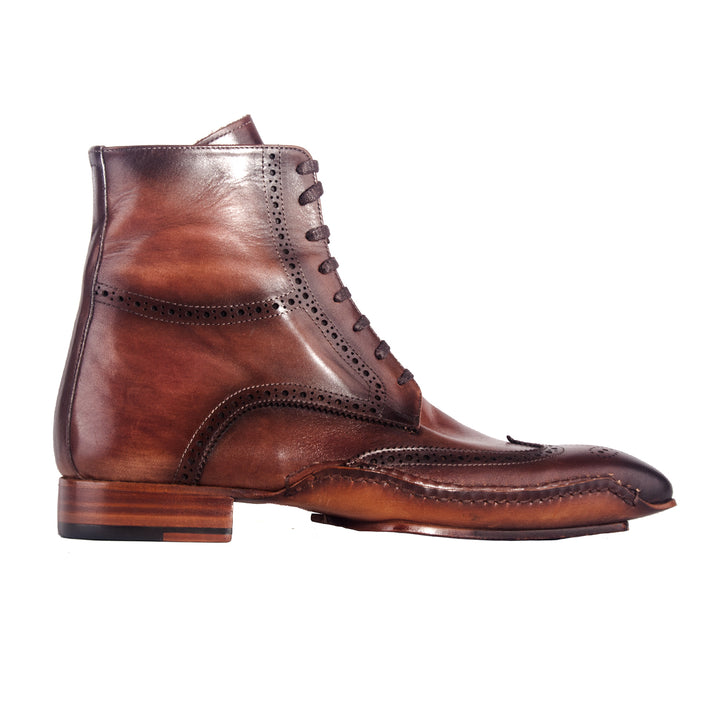 MenStyleWith Tobacco Patina Opanka Boots