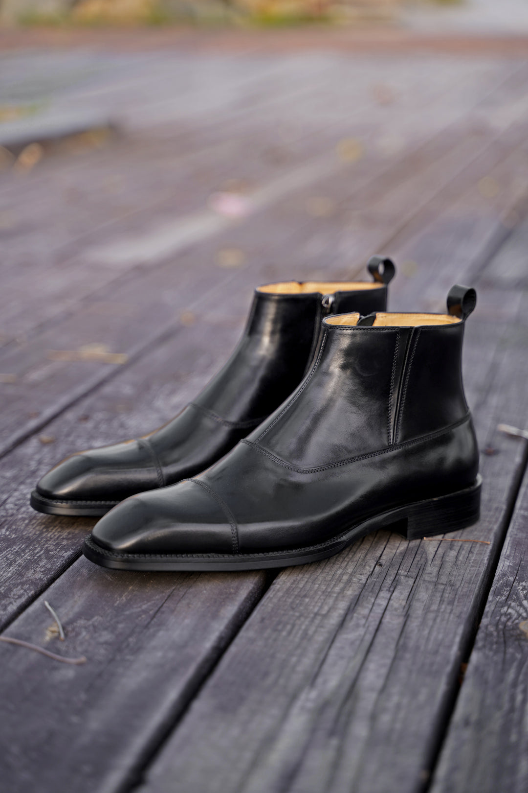 MenStyleWith Handmade Leather Boots MB502