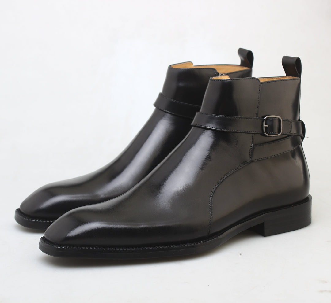 MenStyleAvec bottes en cuir faites à la main K03