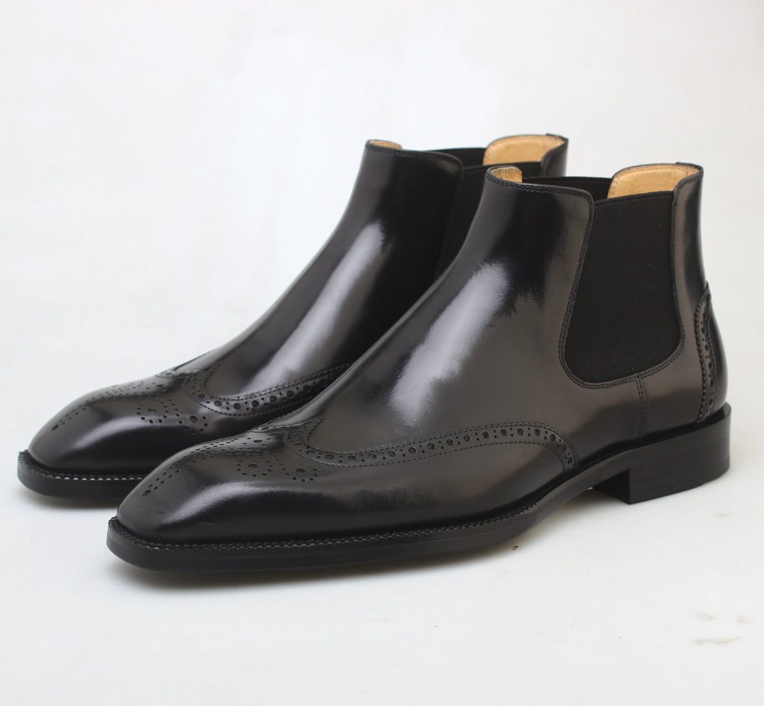 HommeStyleAvec bottines Sichel en cuir K06(209)