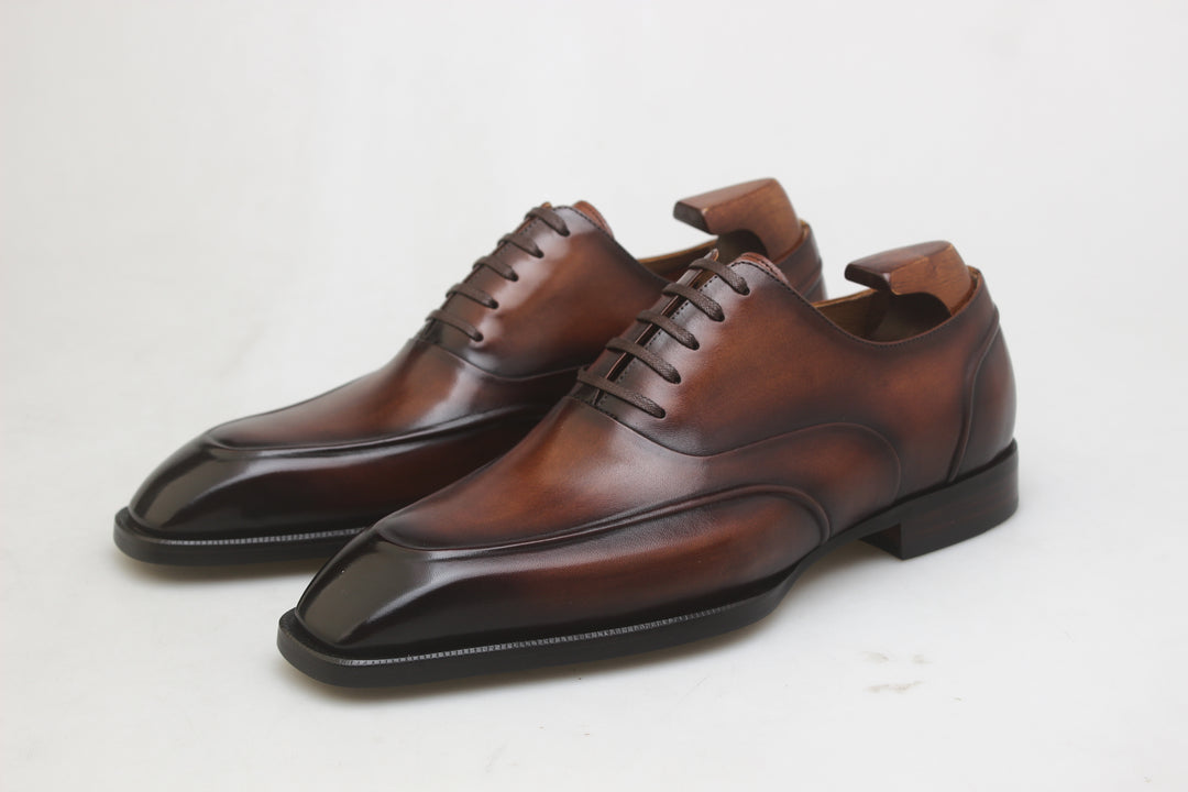 MenStyleWith Balmoral Oxford Leather Shoes