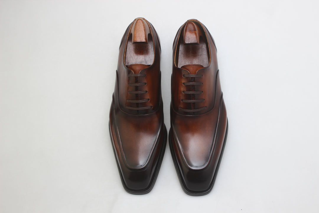 MenStyleWith Balmoral Oxford Leather Shoes