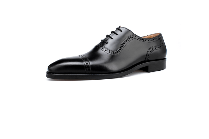 MenStyleWith Cap Toe Oxford Leather Shoes CS-NS58