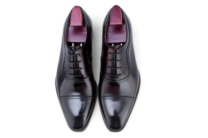 MenStyleWith Cap Toe Oxford Calfskin Handmade CS-NS4