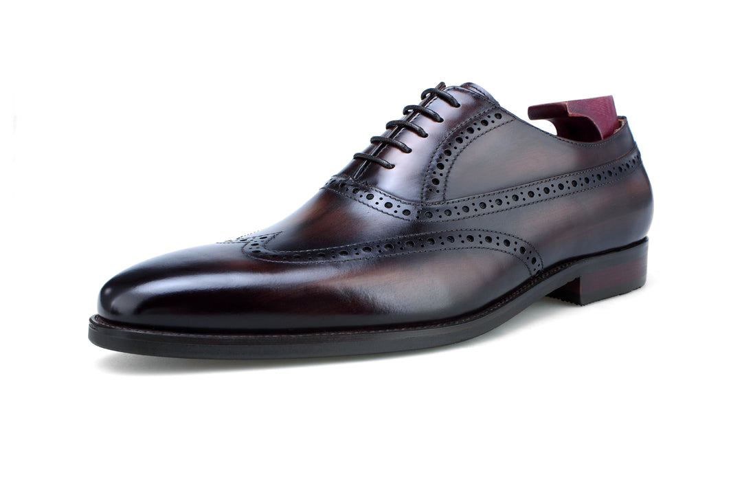 MenStyleWith Long Wing Semi Formal Oxford MS-NK13