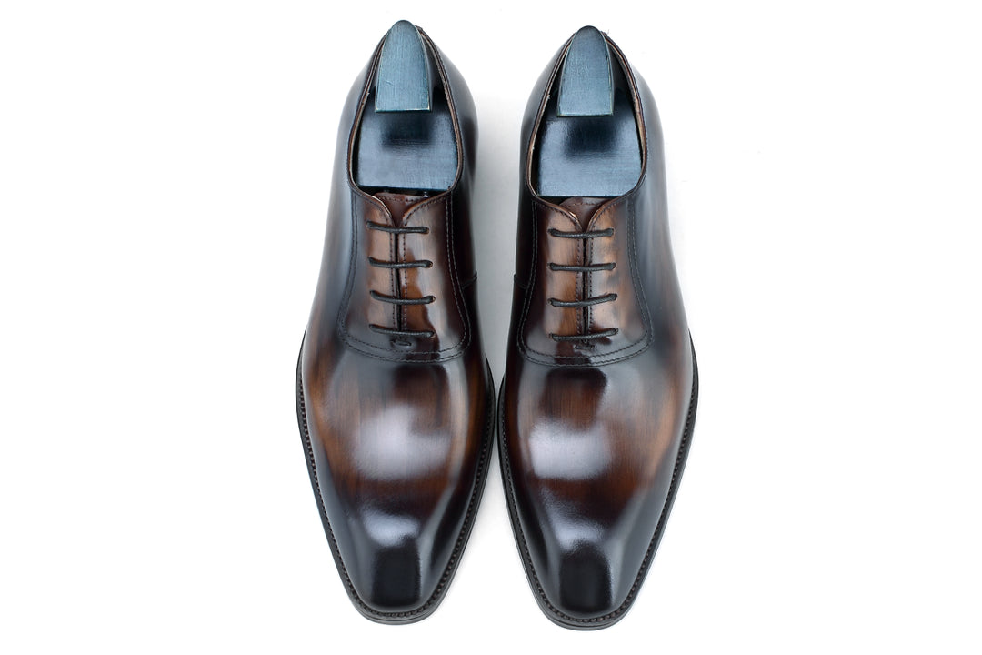 MenStyleWith Plain Toe Oxford Calf Leather MW-NG1