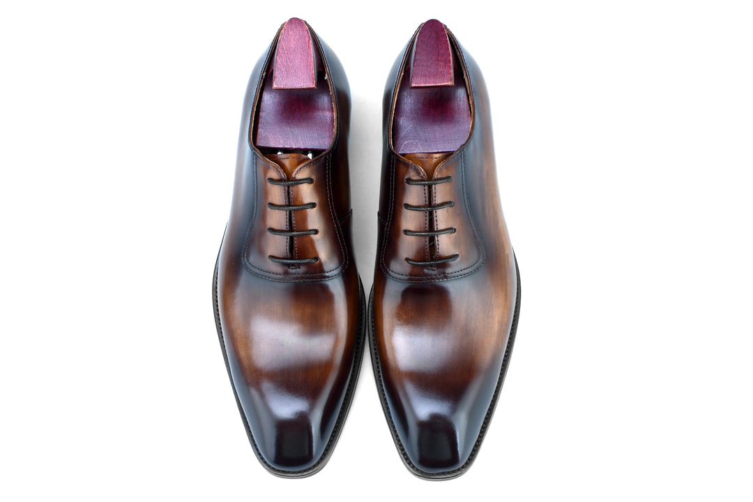 MenStyleWith Plain Toe Oxford Calf Leather MW-NG1