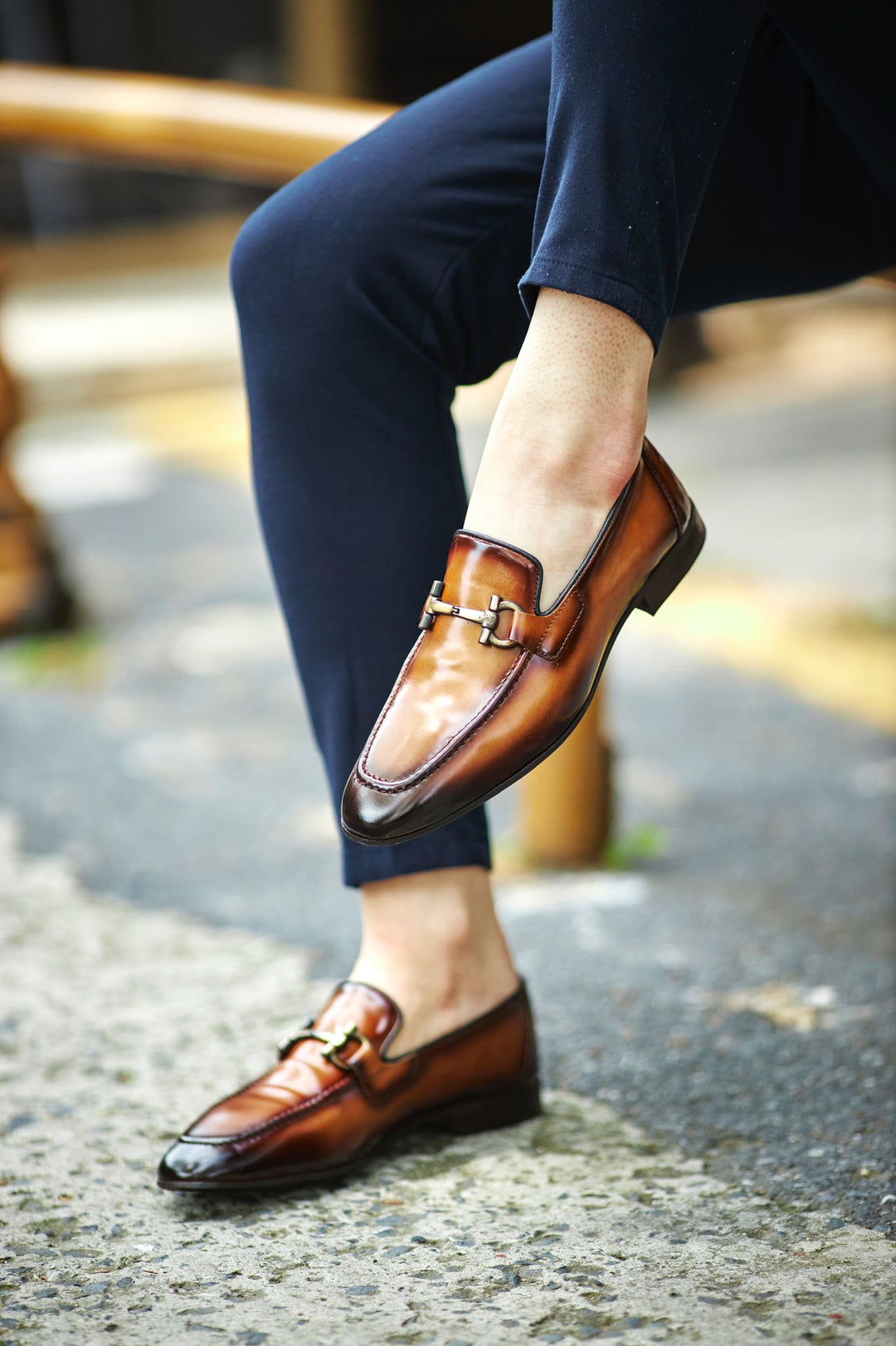Special Edition Men's Loafers - Camel