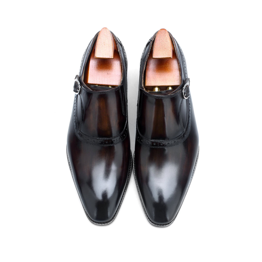 MenStyleWith Single Monk Luxury Shoes MS-B522