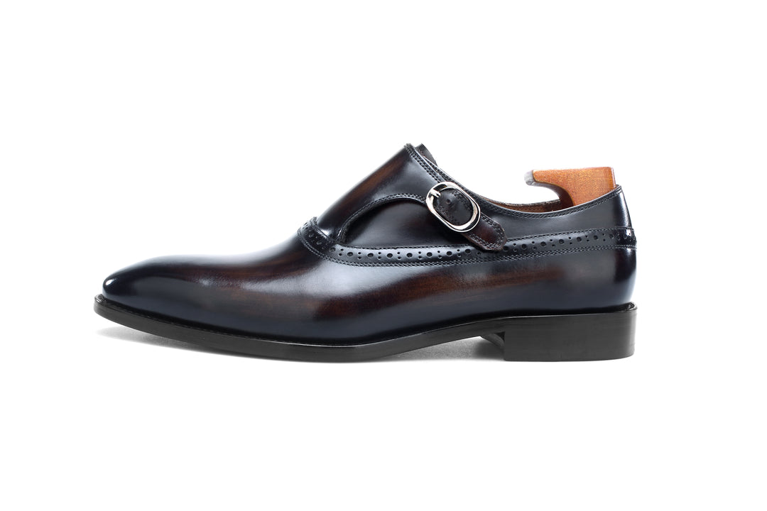 MenStyleWith Single Monk Luxury Shoes MS-B522