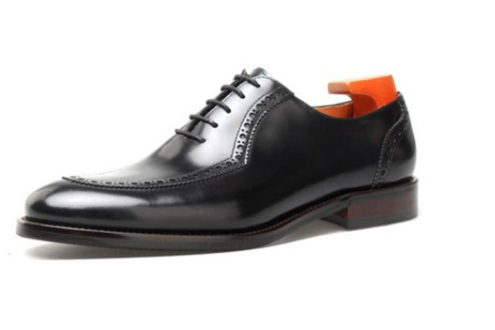 Apron Toe Oxford Shoes