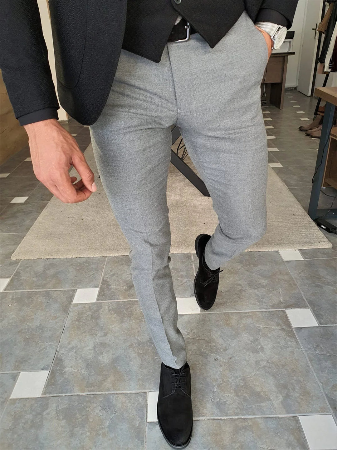 Grey Dress Pants – MenStyleWith