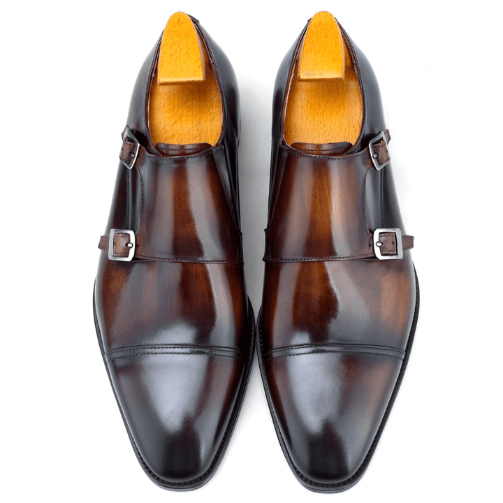 Cap Toe Double Monkstrap