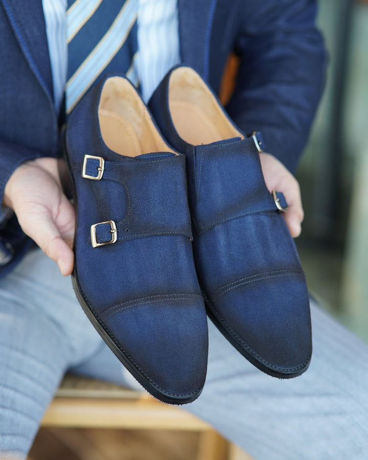 Cap Toe Double Monkstrap