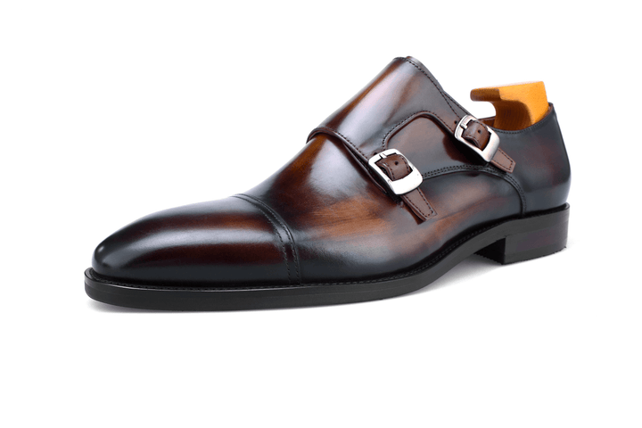 Cap Toe Double Monkstrap