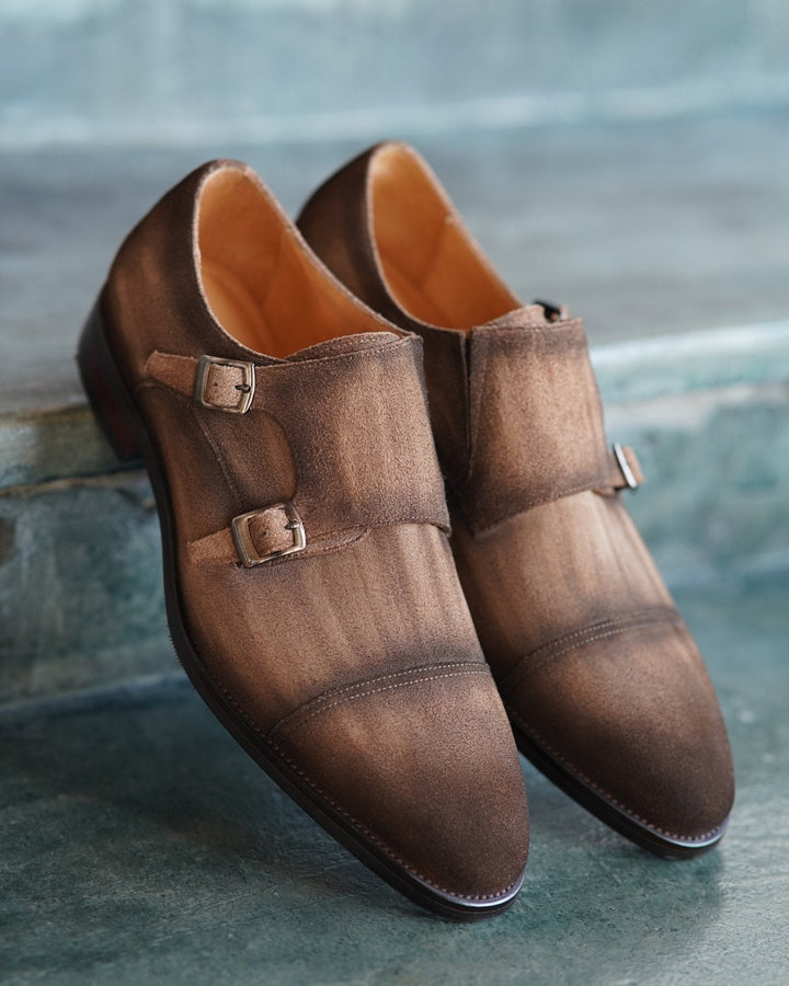 Cap Toe Double Monkstrap