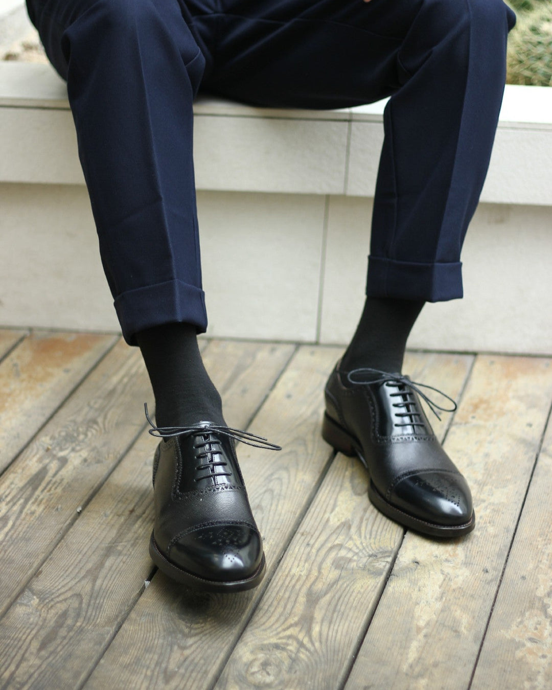 Cap Toe Oxford Business Shoes