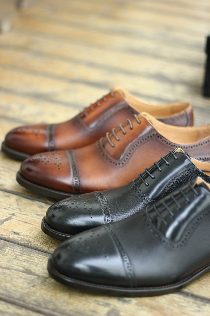 Cap Toe Oxford Business Shoes