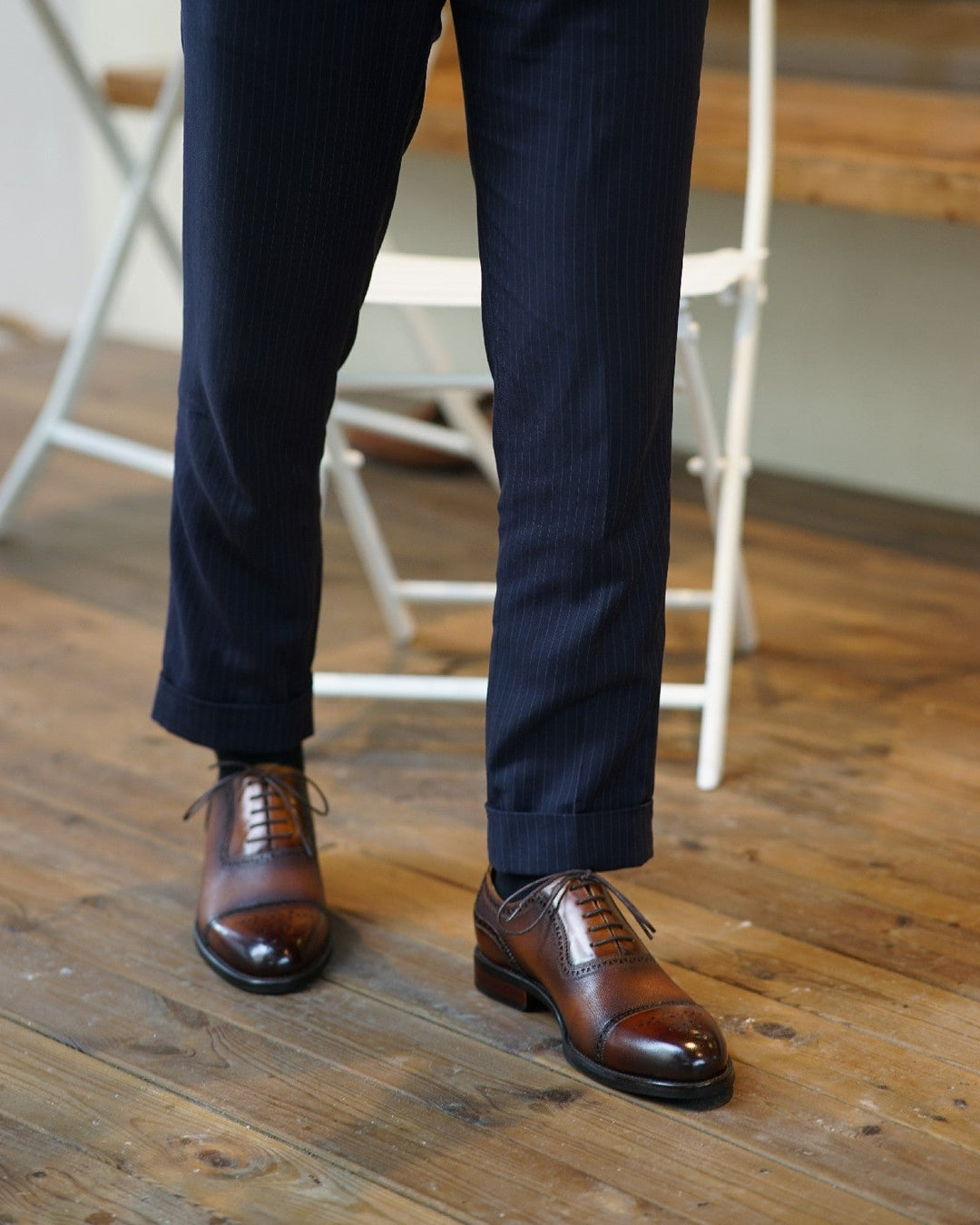 Cap Toe Oxford Business Shoes