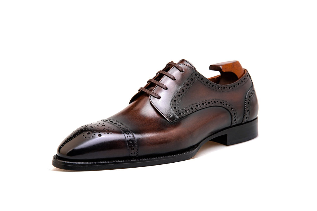 Formal Derby Leather Shoes