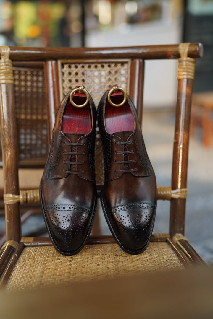 Formal Derby Leather Shoes