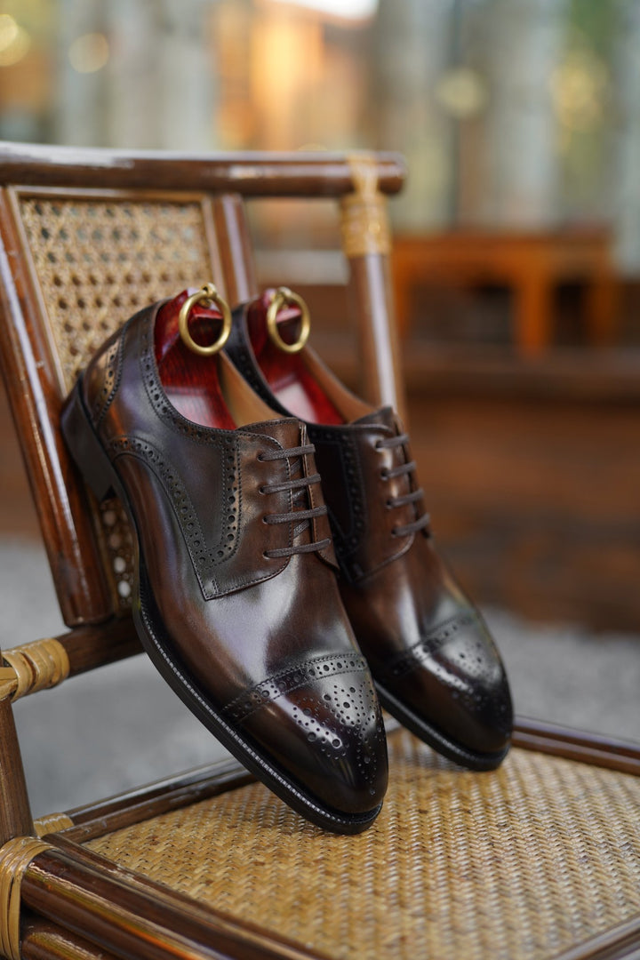 Formal Derby Leather Shoes