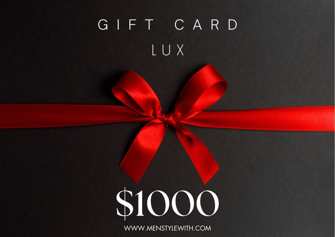 MenStyleWith Gift Card