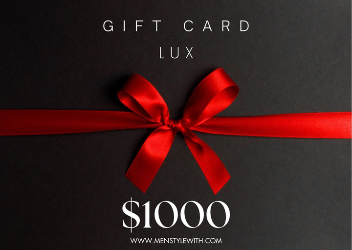 MenStyleWith Gift Card