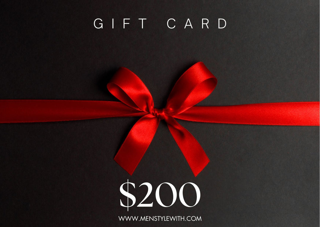 MenStyleWith Gift Card