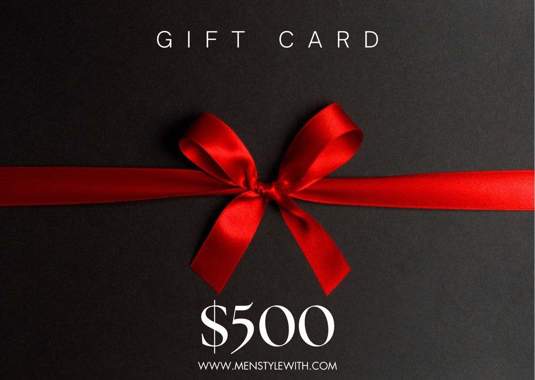 MenStyleWith Gift Card