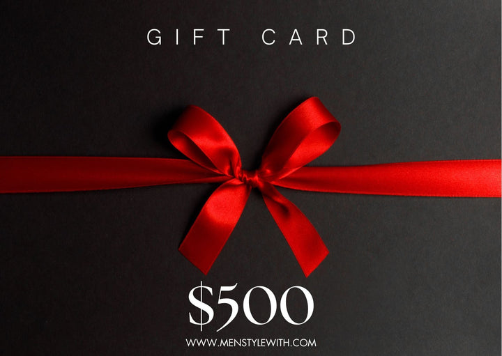 MenStyleWith Gift Card