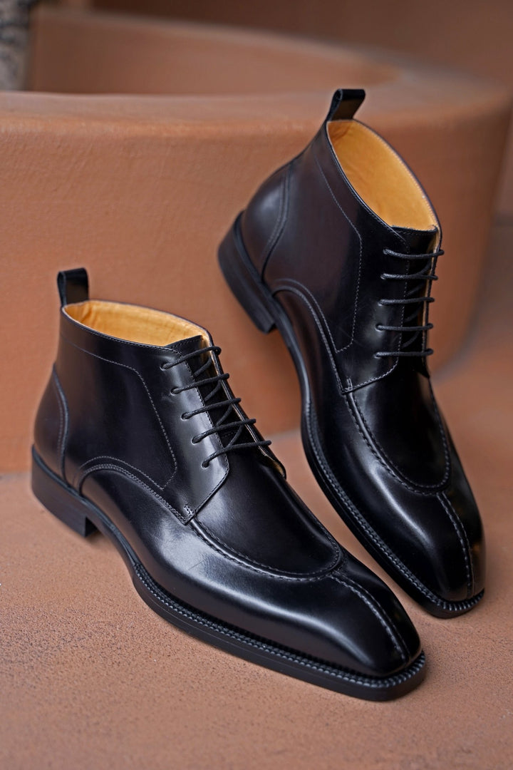 MenStyleWith Handmade Chukka Leather Boots