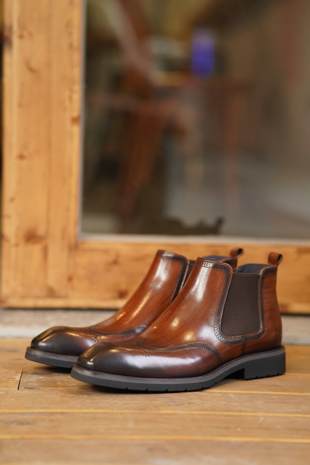 MenStyleWith Handmade Leather Boots