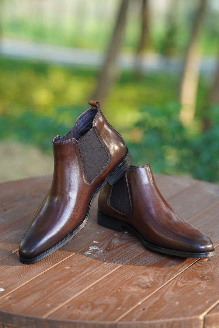 MenStyleWith Handmade Leather Chelsea Boots