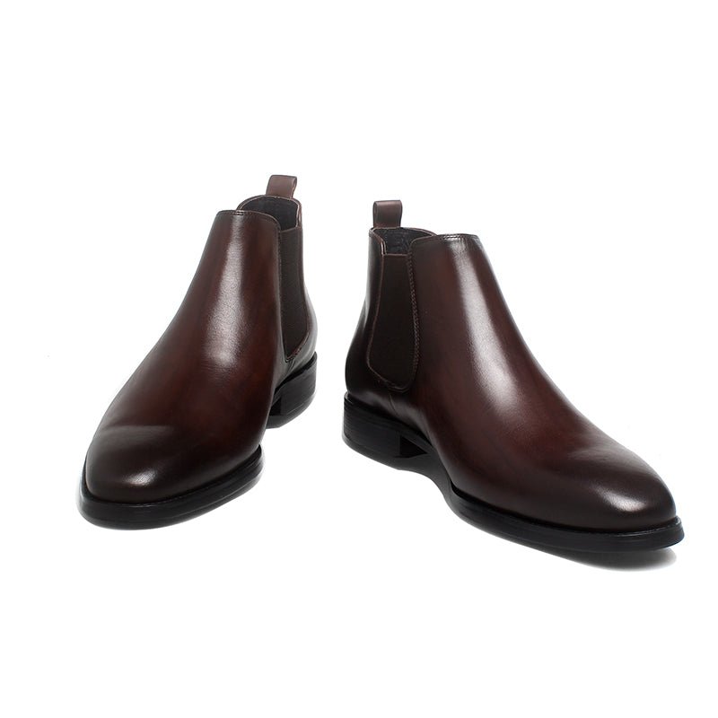 MenStyleWith Handmade Leather Chelsea Boots