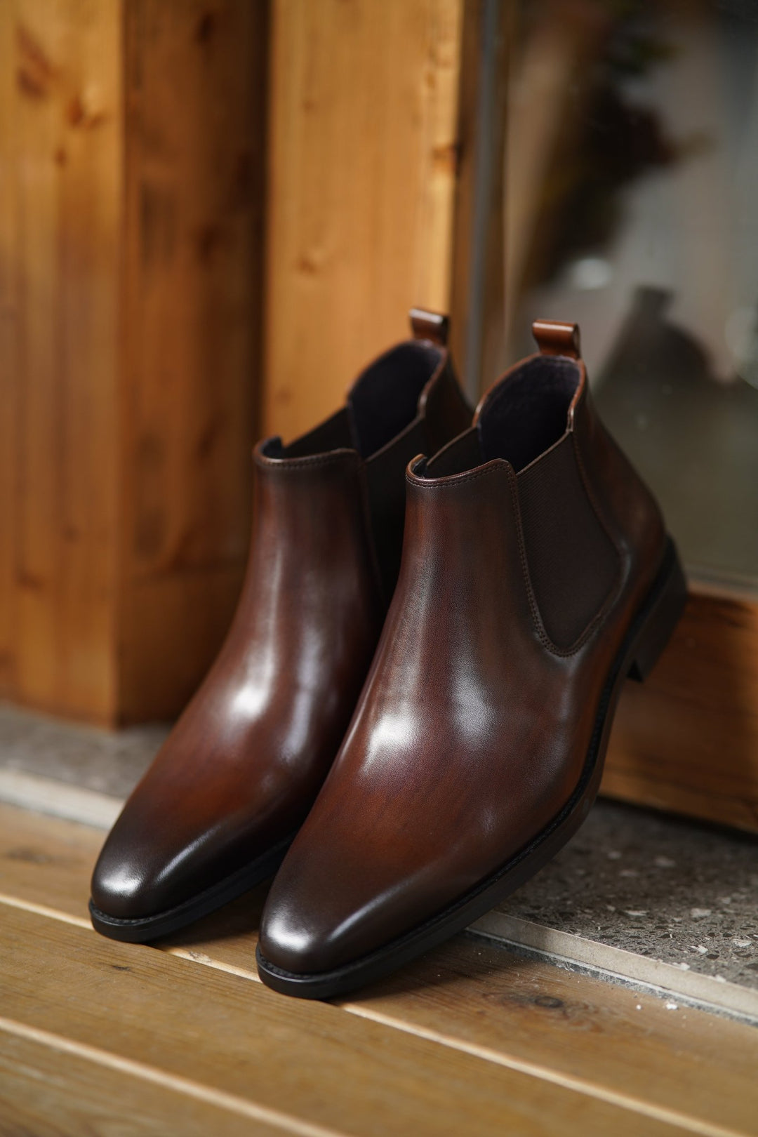 MenStyleWith Handmade Leather Chelsea Boots