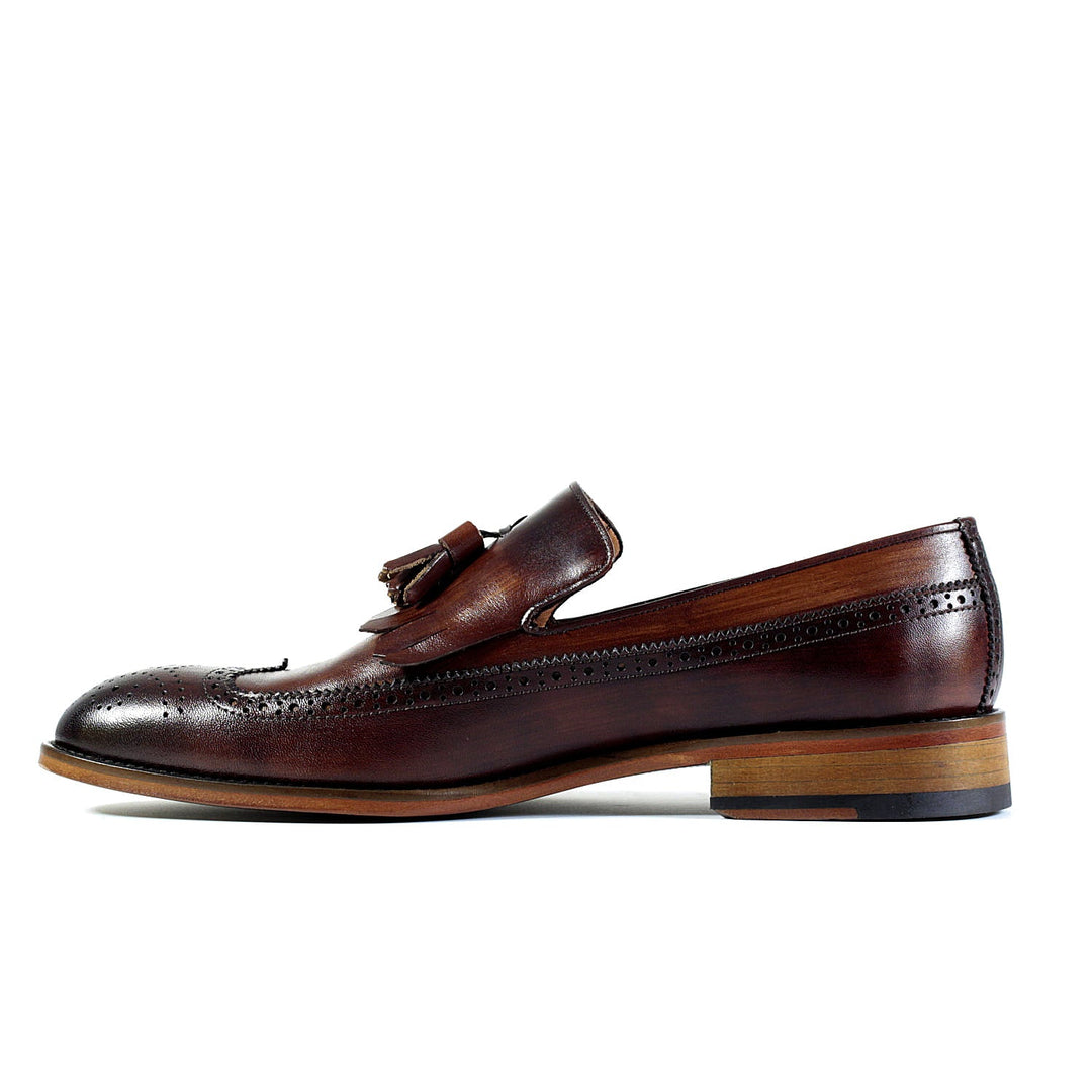 MenStyleWith Handmade Tassel Loafer