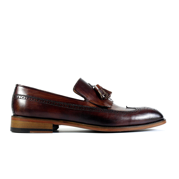 MenStyleWith Handmade Tassel Loafer