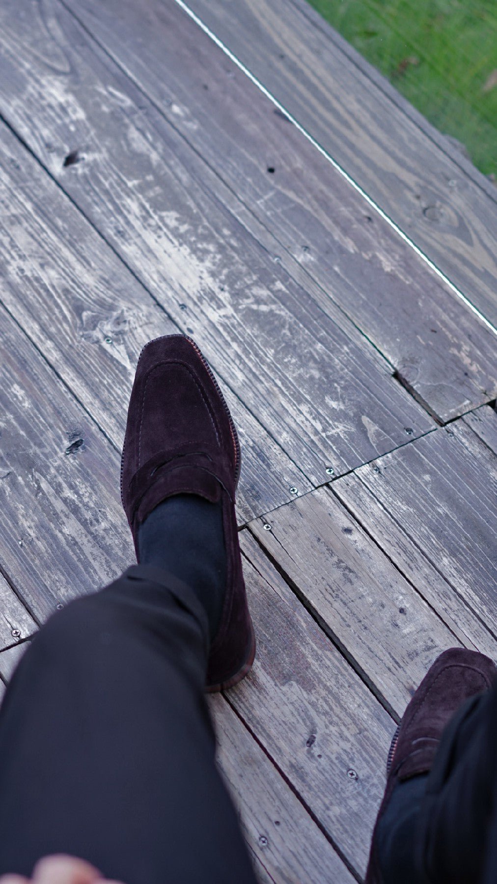 Penny Suede Loafers